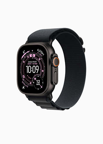 Apple Watch Ultra 3 GPS + Cellular 49mm Black Titanium Case with